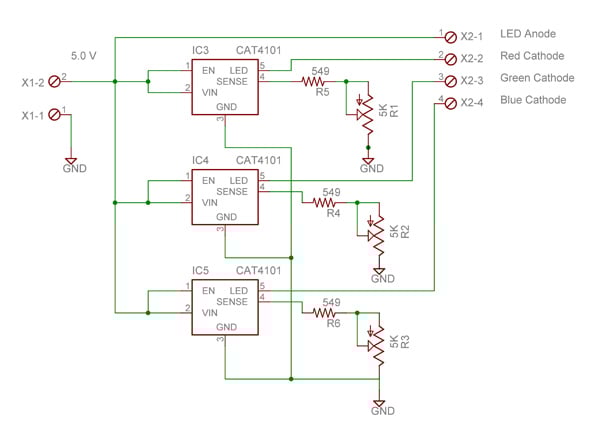 Constant current drive circuit Constant current drive circuit